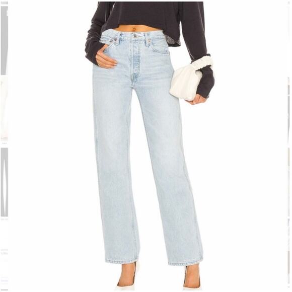 Re/Done 90s High Rise Loose Jean Denim 29 - Picture 1 of 5